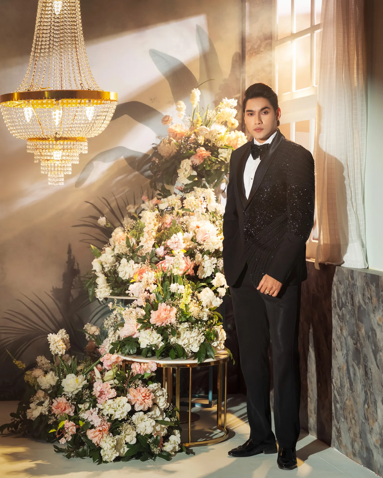 The Lux Heritage- Tuxedo sets by Sweta Acharya