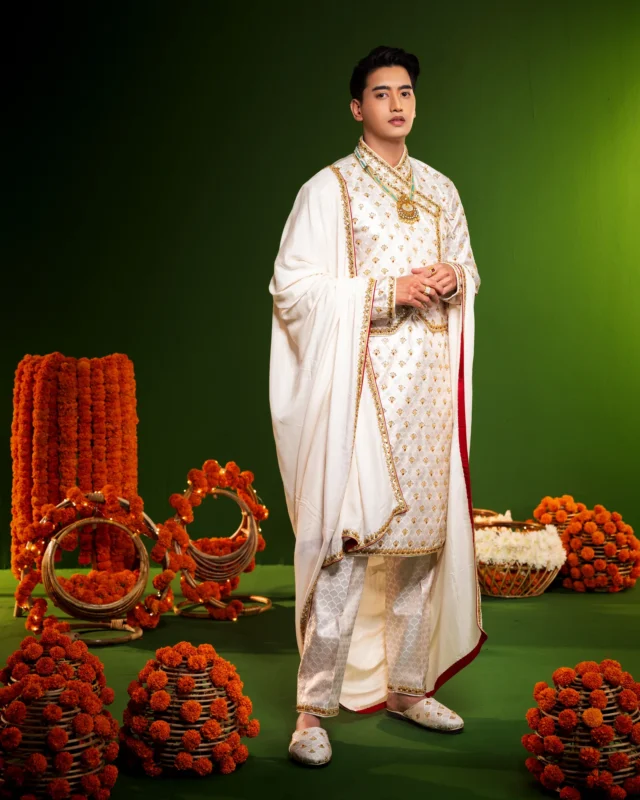 Ivory Daura-Suruwal by Sweta Acharya – image 1