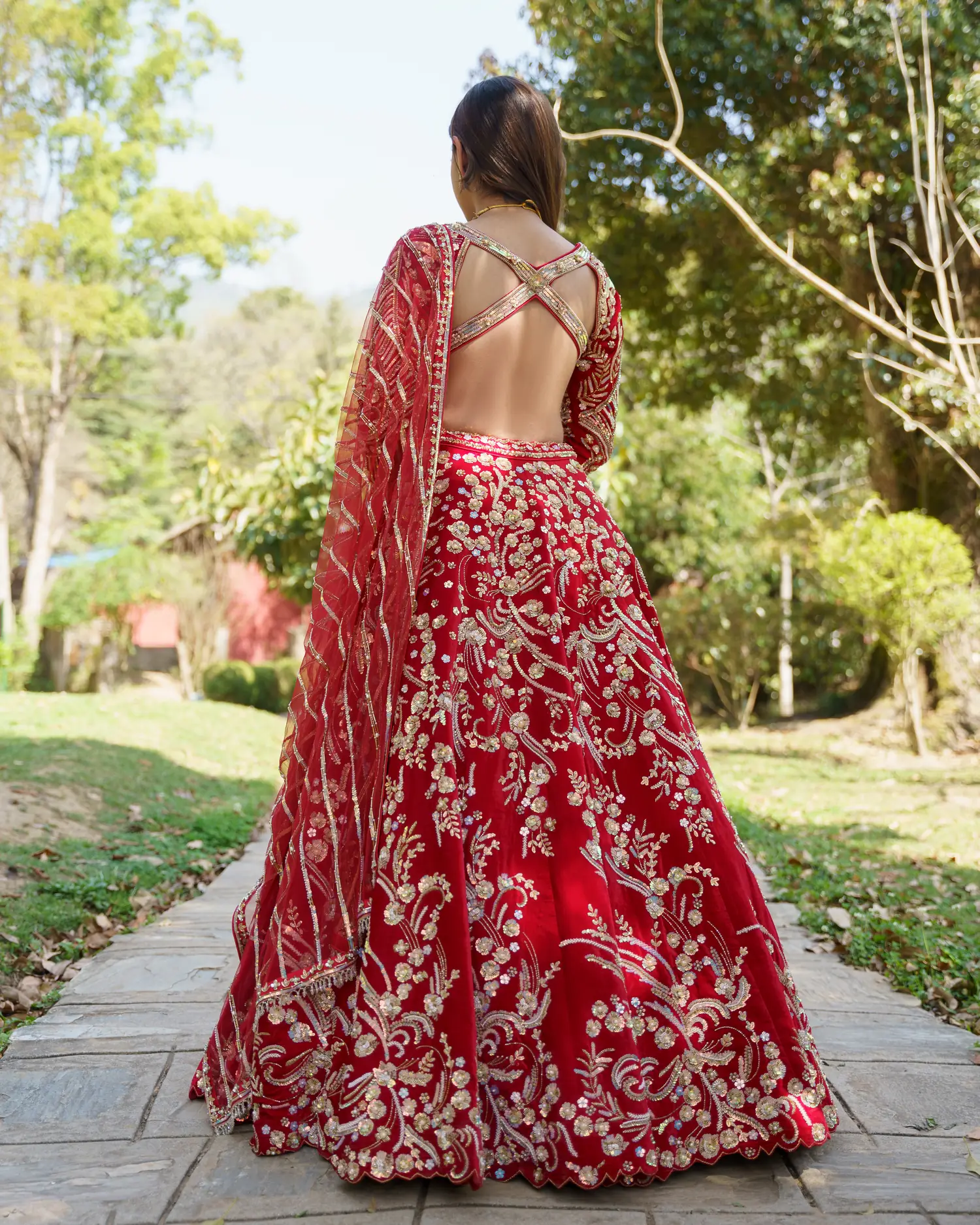 Saubhagya- Lehenga by Sweta Acharya