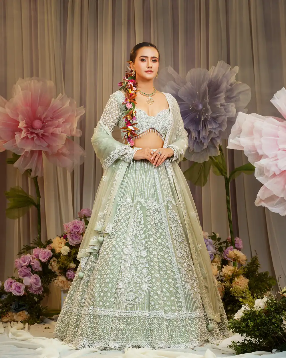 Letters to love - Lehenga by Sweta Acharya