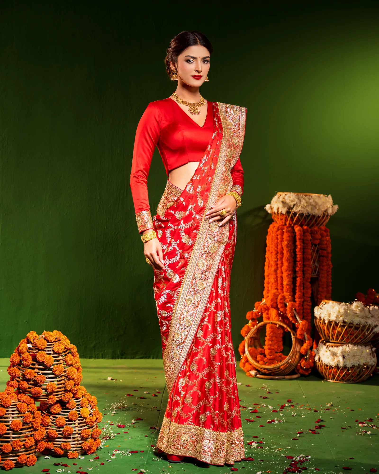 Saat Phera Saree by Sweta Acharya